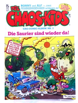 Die Chaos-Kids Gag-Comic-Album (Softcover) Nr. 2: Die Saurier sind wieder da!